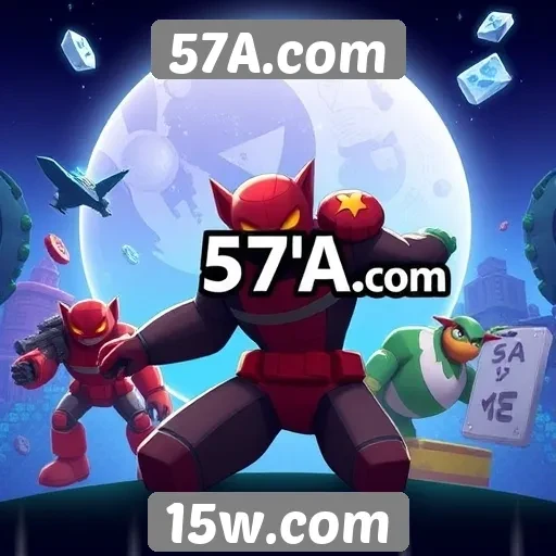 Comparativo da biblioteca de jogos do 57A.com